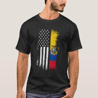 Camiseta Orgulho de Bandeira da América do Equador (Usa)