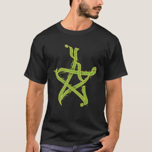 Camiseta Orgulho De Bandeira De Marrocos Ornamentado Árabe