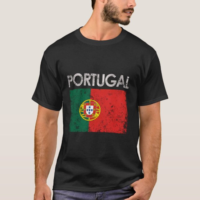 Camiseta Orgulho de Bandeira Português (Frente)