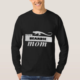 Camiseta Orgulho de Beardie Mãe Dragão Carroado