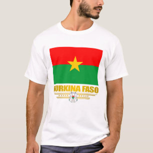 Camiseta Orgulho de Burkina Faso