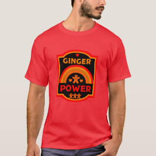 Camiseta Orgulho de Cabelo Ruivo