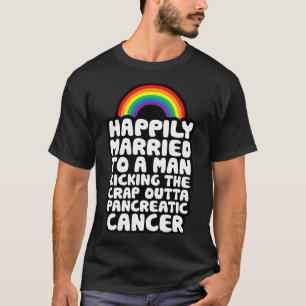 Camiseta Orgulho de cotações de suporte para marido do Gay