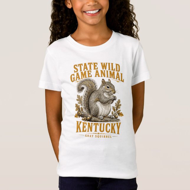 Camiseta Orgulho de Esquilo da Floresta (Frente)