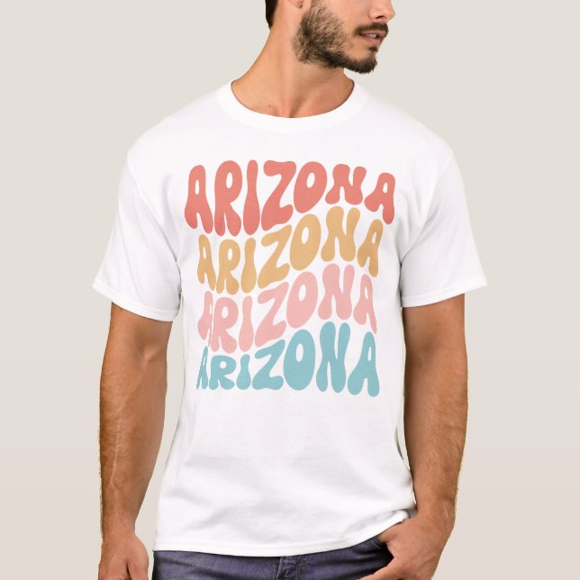 Camiseta Orgulho de Estado de arizona (Frente)