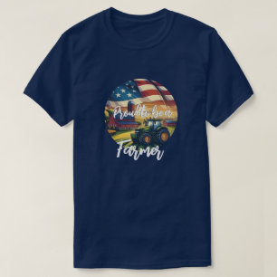 Camiseta Orgulho de fazendeiros americanos