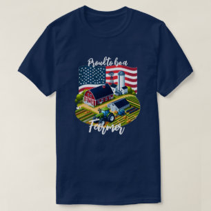 Camiseta Orgulho de fazendeiros americanos