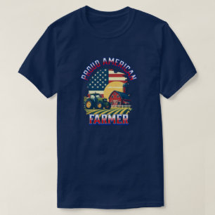 Camiseta Orgulho de fazendeiros americanos