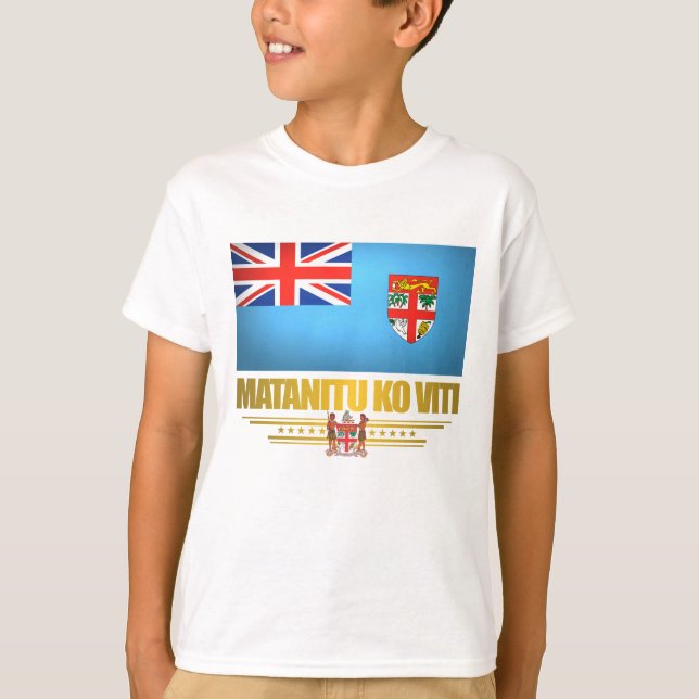 Camiseta Orgulho de Fiji (Frente)