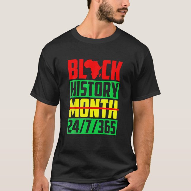 Camiseta Orgulho de HBCU no Mês Negro (Frente)