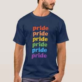 Camiseta Orgulho de homens azuis