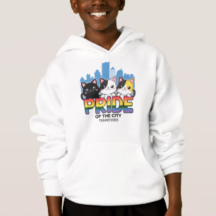 Camiseta Orgulho de Memphis City Tennessee USA Rainbow Flag