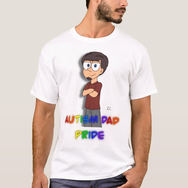 Camiseta Orgulho de Pai de Autista (Frente)