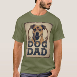 Camiseta Orgulho de Pai de Cães - Arte de Homenagem de Cani