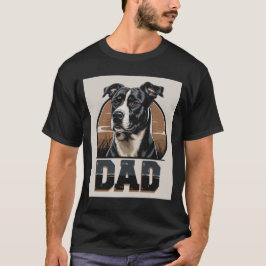 Camiseta Orgulho de Pai de Cães - Arte de Homenagem de Cani