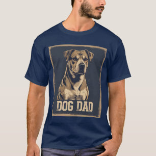 Camiseta Orgulho de Pai de Cães - Arte de Homenagem de Cani