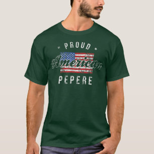 Camiseta Orgulho de Pepere Americano , 4 de julho Gift EUA 