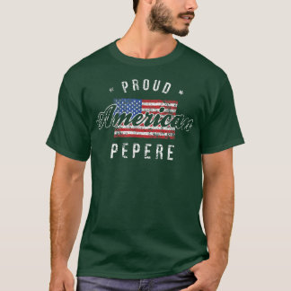Camiseta Orgulho de Pepere Americano , 4 de julho Gift EUA