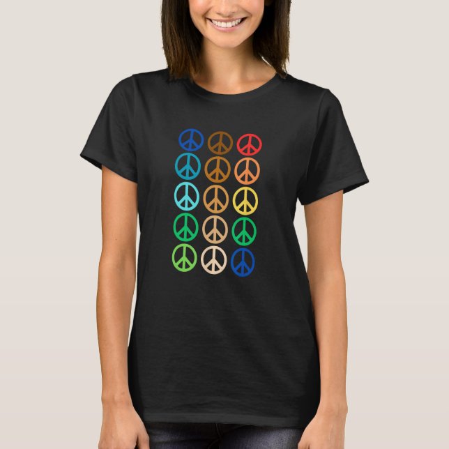 Camiseta Orgulho de Pessoas de Paz para Todos os Ambientes (Frente)