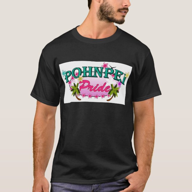 Camiseta Orgulho de Pohnpei (Frente)