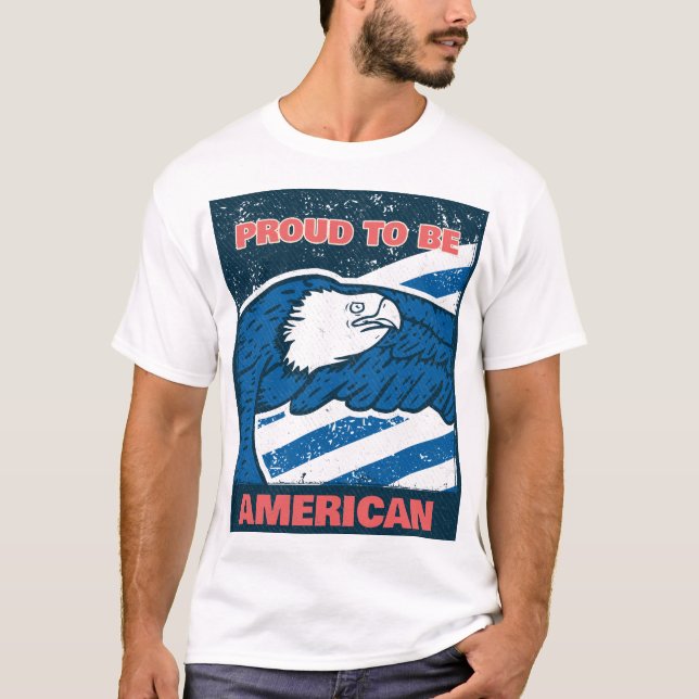 Camiseta Orgulho De Ser Americano (Frente)
