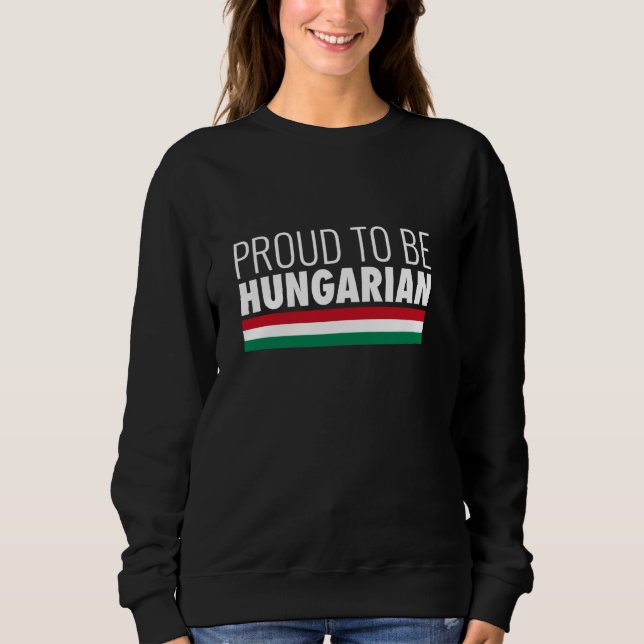 Camiseta Orgulho De Ser Bandeira Húngara (Frente)