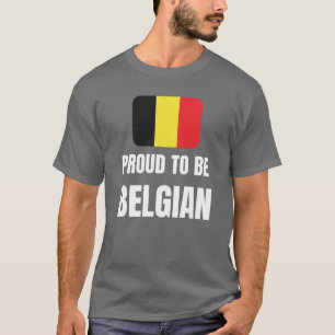 Camiseta Orgulho de ser belga