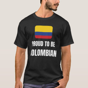 Camiseta Orgulho de ser colombiano