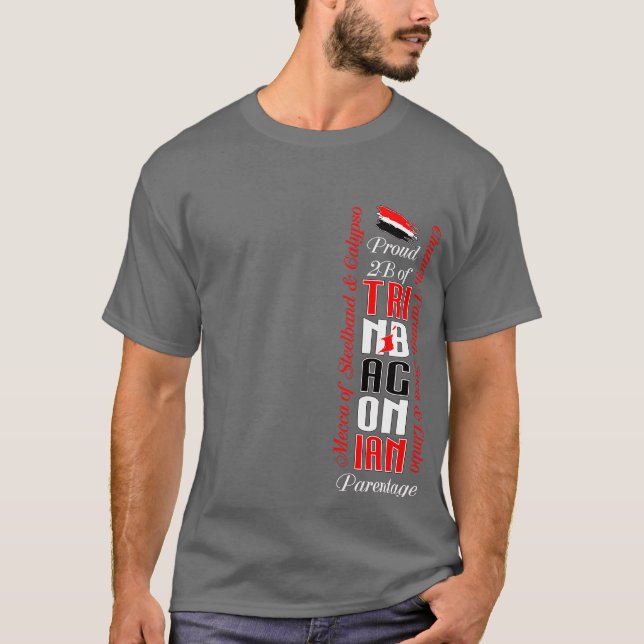 Camiseta Orgulho de ser da Parentagem Trinbagônica (Frente)