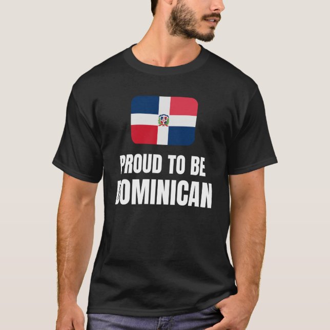 Camiseta Orgulho de ser dominicano (Frente)