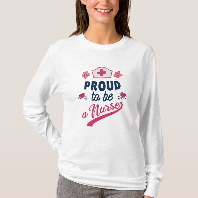 Camiseta Orgulho de ser enfermeira (Frente)