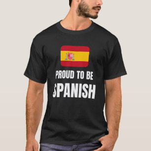 Camiseta Orgulho de ser espanhol
