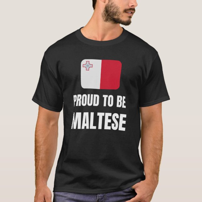 Camiseta Orgulho de ser maltês (Frente)