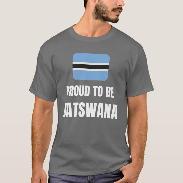 Camiseta Orgulho de ser o Batsuana (Frente)