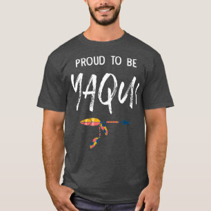 Camiseta Orgulho De Ser Orgulho Nativo Americano De Yaqui