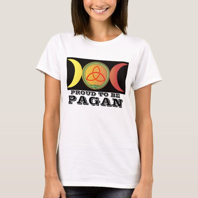 Camiseta Orgulho de ser Pagan (Frente)