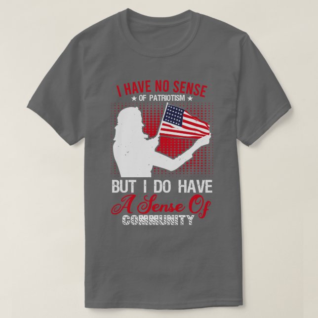 Camiseta Orgulho De Ser Patriota Americano (8) (Frente do Design)