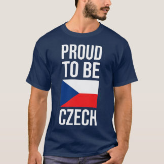 Camiseta Orgulho de ser pavilhão checo
