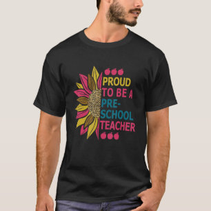 Camiseta Orgulho De Ser Roupa De Professora De Pré-Escola