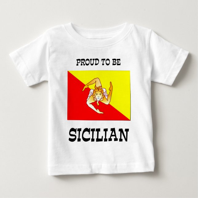 Camiseta Orgulho de ser siciliano  (Frente)