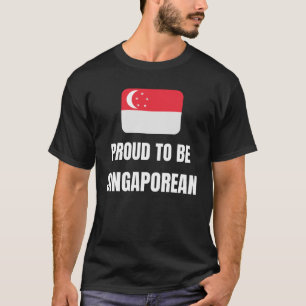 Camiseta Orgulho de ser Singapura