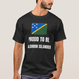 Camiseta Orgulho de ser Solomon Islander