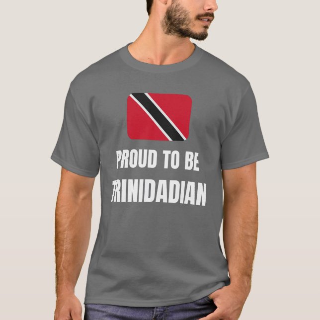 Camiseta Orgulho de ser Trinidadiano (Frente)