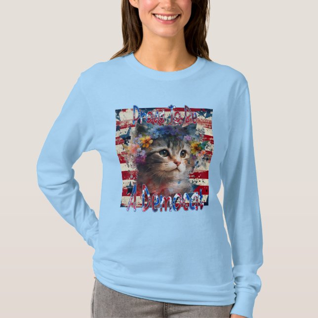 Camiseta Orgulho De Ser Um Democat (Frente)