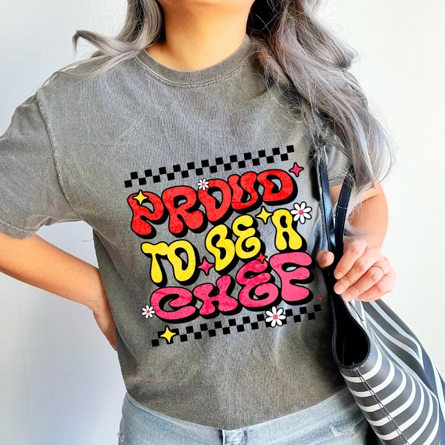 Camiseta Orgulho de ser um presente de apreciação de Chef (Criador carregado)