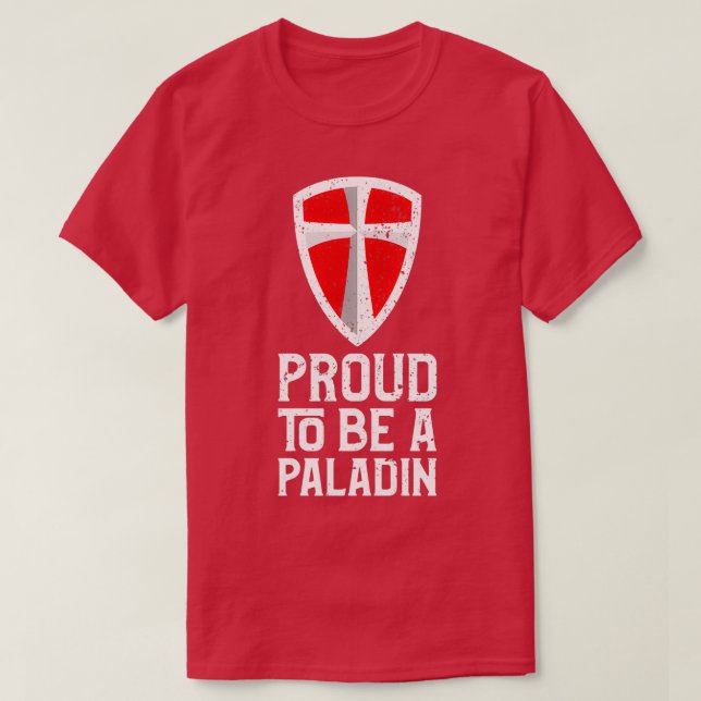 Camiseta Orgulho De Ser Um Vermelho Paladino (Frente do Design)