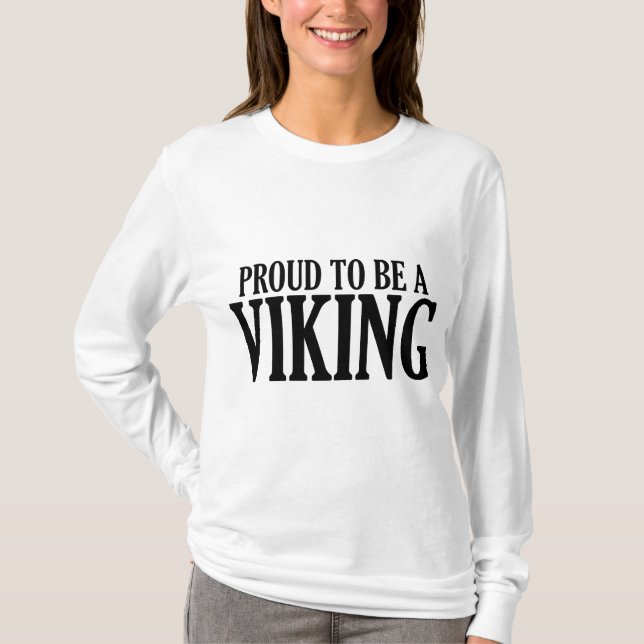 Camiseta Orgulho De Ser Um Viking (Frente)