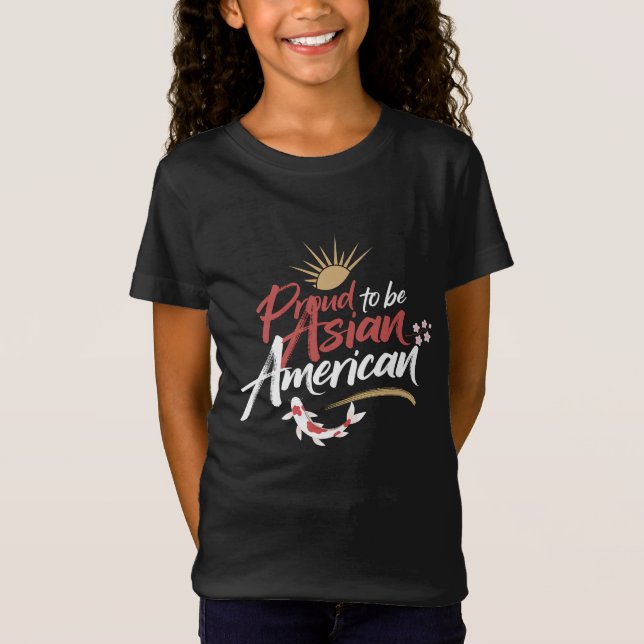 Camiseta Orgulho de ser uma América Asiática (Frente)