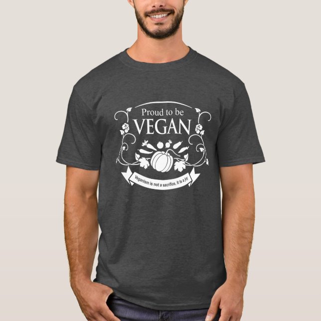 Camiseta Orgulho de ser Vegan (Frente)