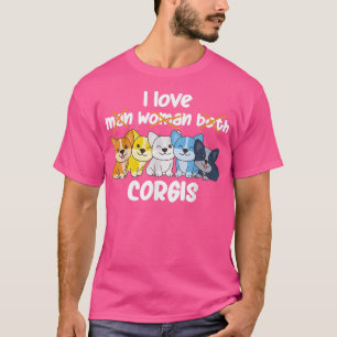 Camiseta Orgulho de Sinalizador da Aroace Orgi LGBTQ Cão Ca